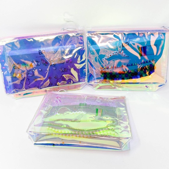 bp Jewelry - Nordstrom BP Lot of 3 DIY Bracelet Ear Huggie Kits Kid Girls Party NEW